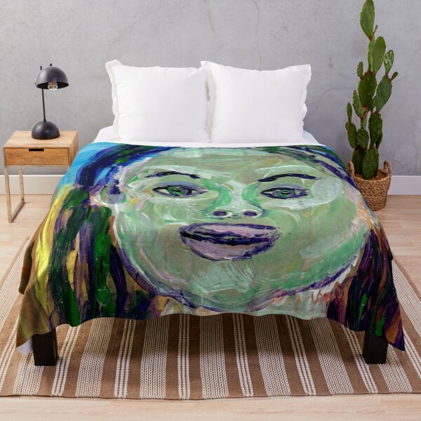 Item preview, "Thoughts of Fire and the Hazy Smoke of Memory" Young Woman designed and sold by Gelarie Johnson.