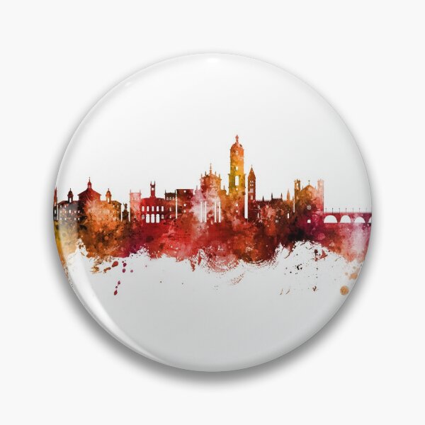 Item preview, Valladolid Spain Skyline designed and sold by ArtPrints.