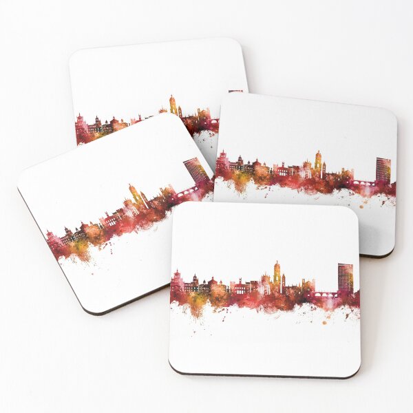 Item preview, Valladolid Spain Skyline designed and sold by ArtPrints.