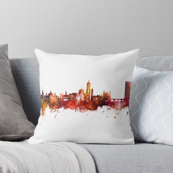 Item preview, Valladolid Spain Skyline designed and sold by ArtPrints.