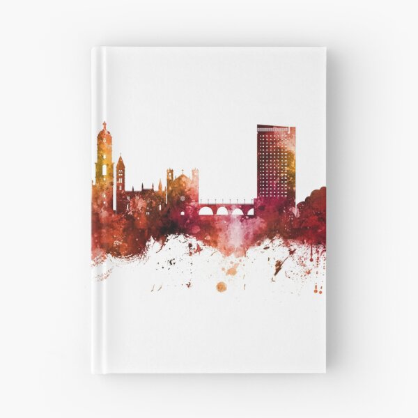 Item preview, Valladolid Spain Skyline designed and sold by ArtPrints.