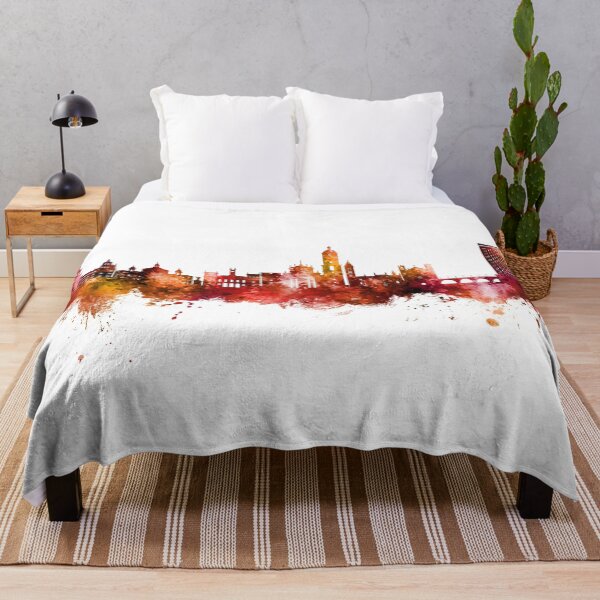 Item preview, Valladolid Spain Skyline designed and sold by ArtPrints.