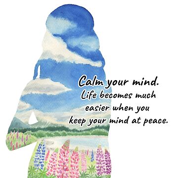 Artwork thumbnail, Calm your mind by YuNikDraw