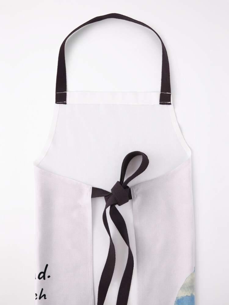 Thumbnail 5 of 6, Apron, Calm your mind designed and sold by YuNikDraw.
