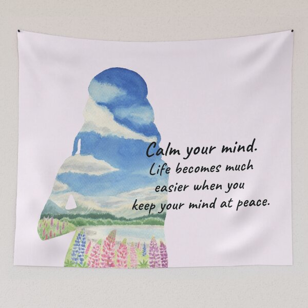 Item preview, Calm your mind designed and sold by YuNikDraw.