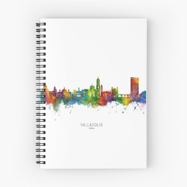 Item preview, Valladolid Spain Skyline designed and sold by ArtPrints.