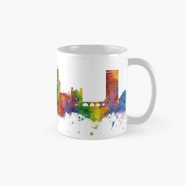 Item preview, Valladolid Spain Skyline designed and sold by ArtPrints.