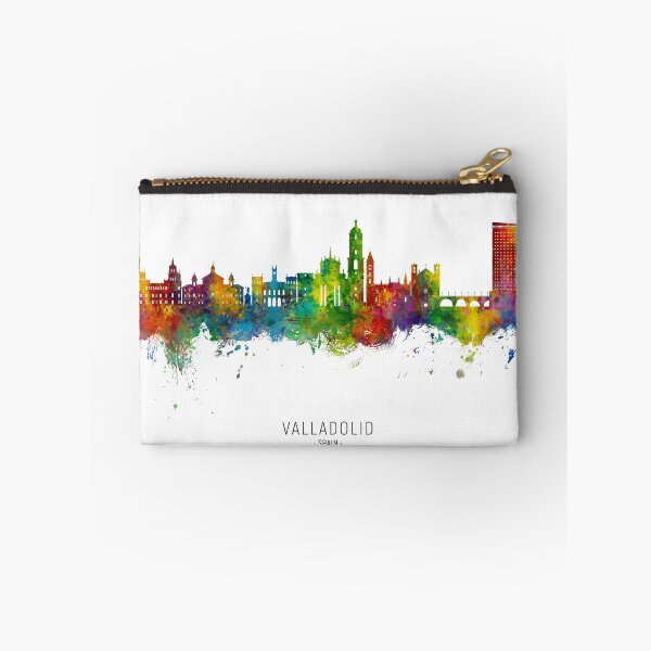 Item preview, Valladolid Spain Skyline designed and sold by ArtPrints.
