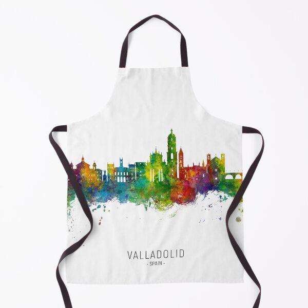 Item preview, Valladolid Spain Skyline designed and sold by ArtPrints.