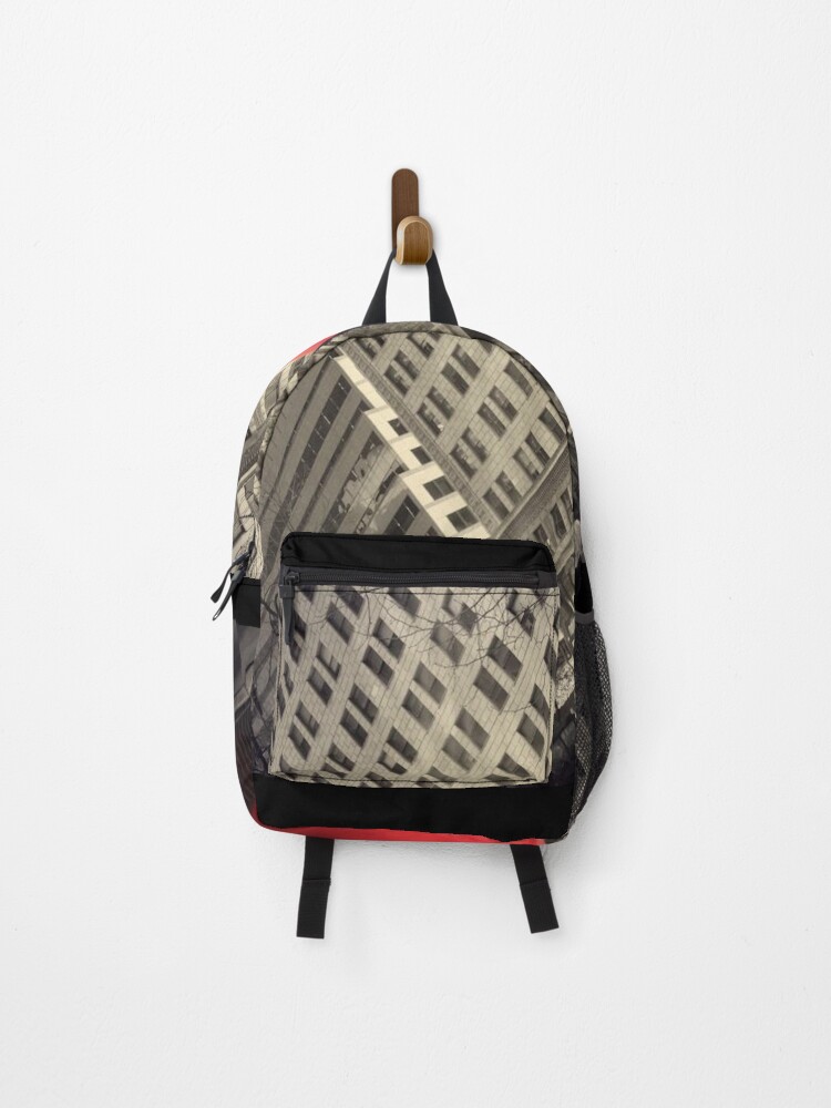 Thumbnail 1 of 3, Backpack, red ball designed and sold by squidcode.