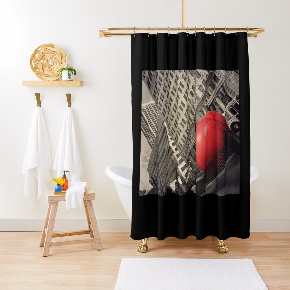 Item preview, Shower Curtain designed and sold by squidcode.