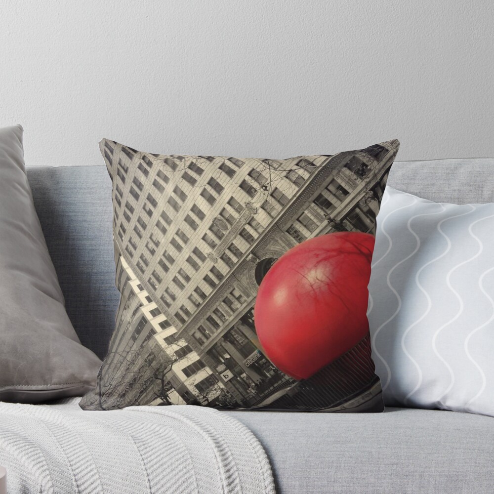 Item preview, Throw Pillow designed and sold by squidcode.