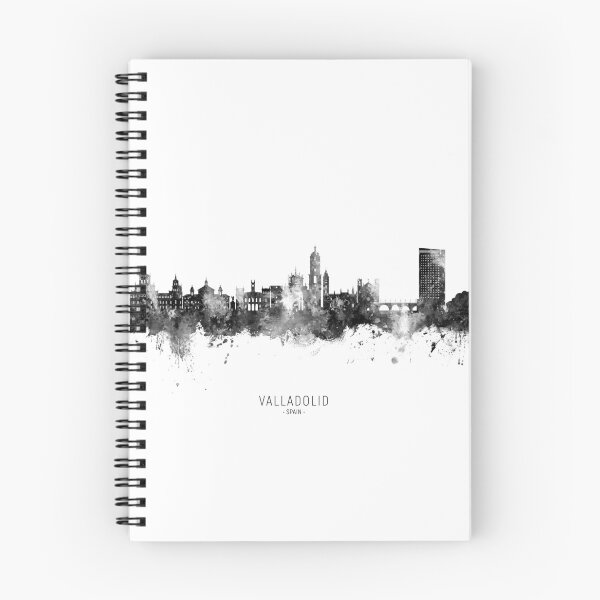 Item preview, Valladolid Spain Skyline designed and sold by ArtPrints.