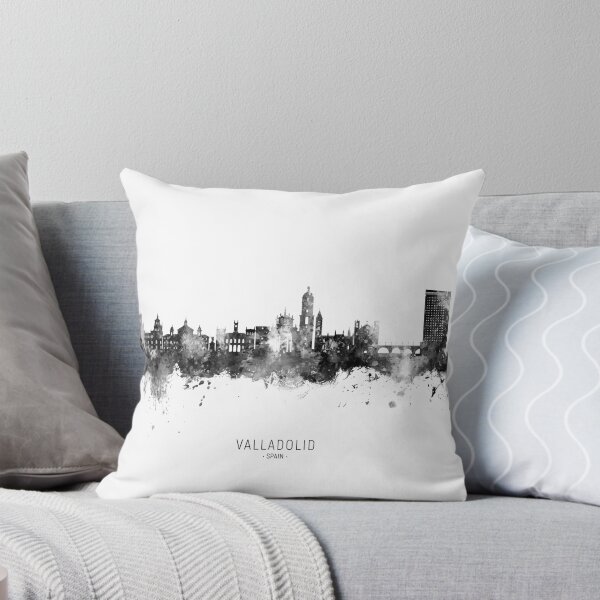 Item preview, Valladolid Spain Skyline designed and sold by ArtPrints.