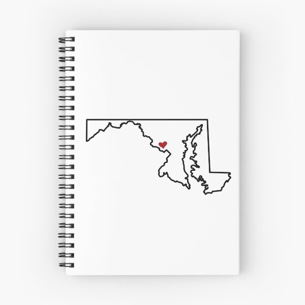 Item preview, Montgomery County Heart in Maryland designed and sold by sunnnysu.