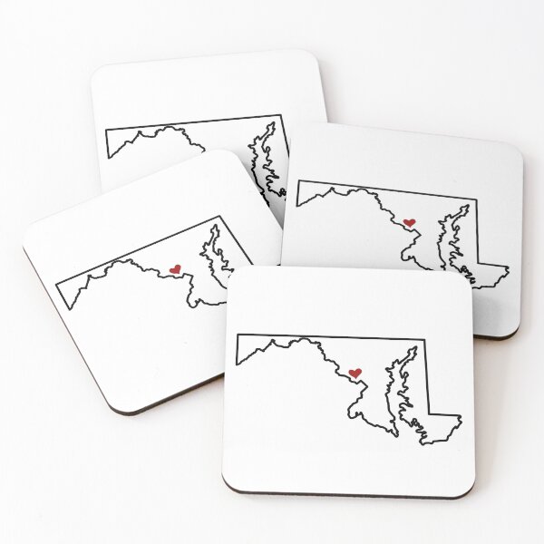 Item preview, Montgomery County Heart in Maryland designed and sold by sunnnysu.