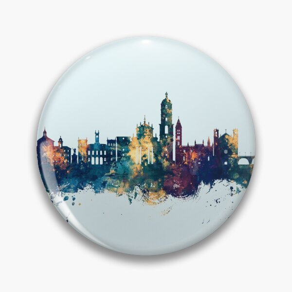 Item preview, Valladolid Spain Skyline designed and sold by ArtPrints.