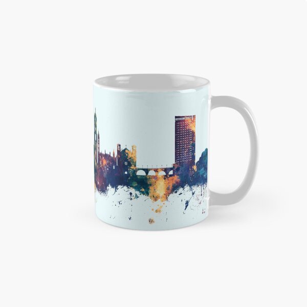 Item preview, Valladolid Spain Skyline designed and sold by ArtPrints.