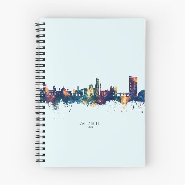 Item preview, Valladolid Spain Skyline designed and sold by ArtPrints.