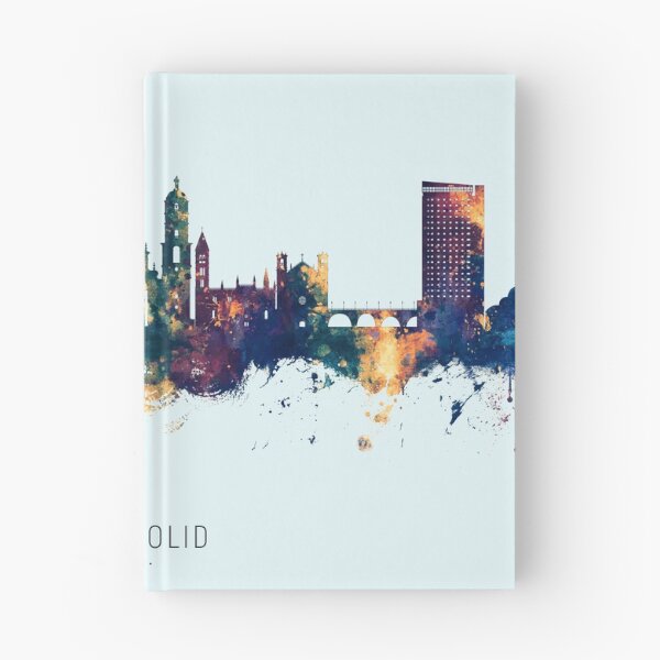 Item preview, Valladolid Spain Skyline designed and sold by ArtPrints.