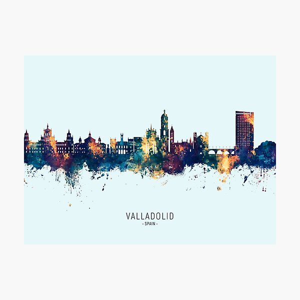 Item preview, Valladolid Spain Skyline designed and sold by MICHAEL TOMPSETT.