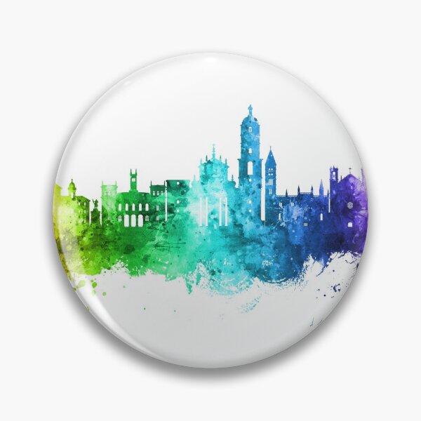 Item preview, Valladolid Spain Skyline designed and sold by ArtPrints.