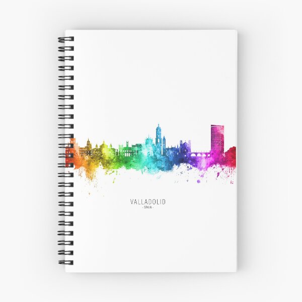 Item preview, Valladolid Spain Skyline designed and sold by ArtPrints.