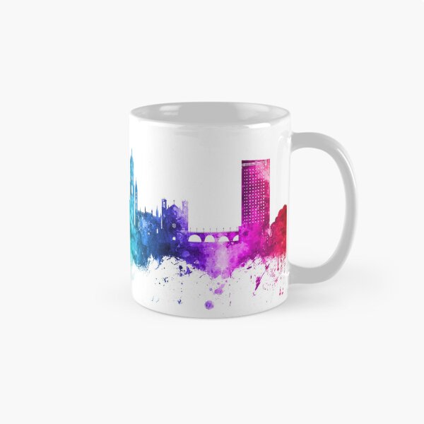 Item preview, Valladolid Spain Skyline designed and sold by ArtPrints.