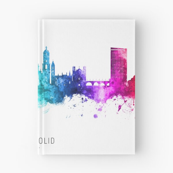 Item preview, Valladolid Spain Skyline designed and sold by ArtPrints.