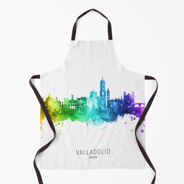 Item preview, Valladolid Spain Skyline designed and sold by ArtPrints.