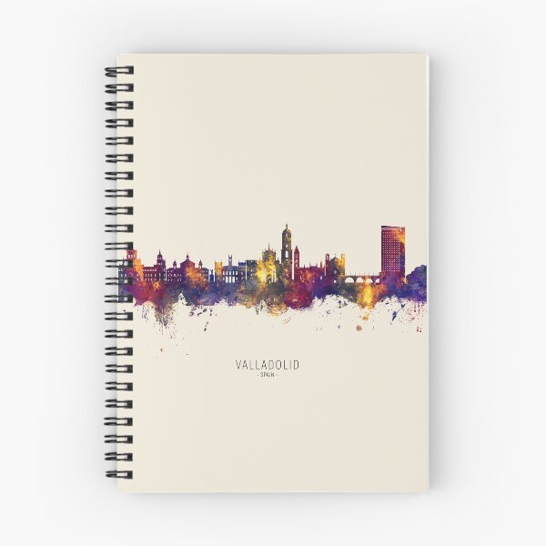 Item preview, Valladolid Spain Skyline designed and sold by ArtPrints.