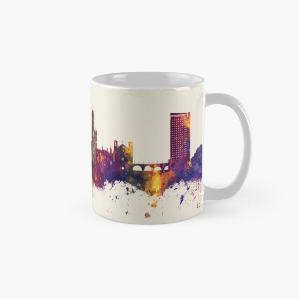 Item preview, Valladolid Spain Skyline designed and sold by ArtPrints.