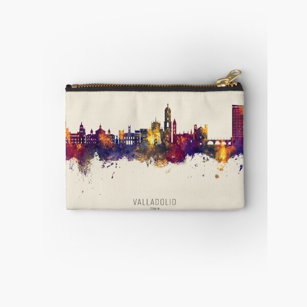 Item preview, Valladolid Spain Skyline designed and sold by ArtPrints.