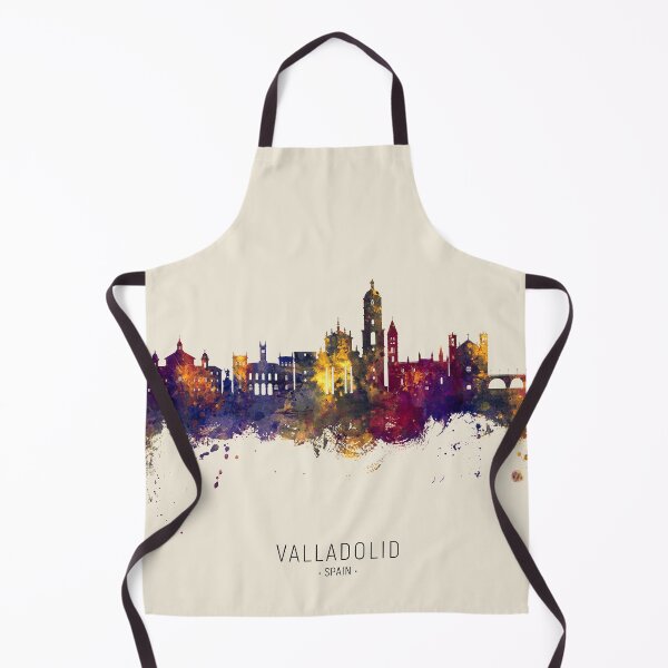 Item preview, Valladolid Spain Skyline designed and sold by ArtPrints.
