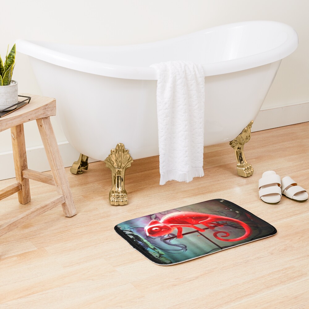 Item preview, Bath Mat designed and sold by squidcode.