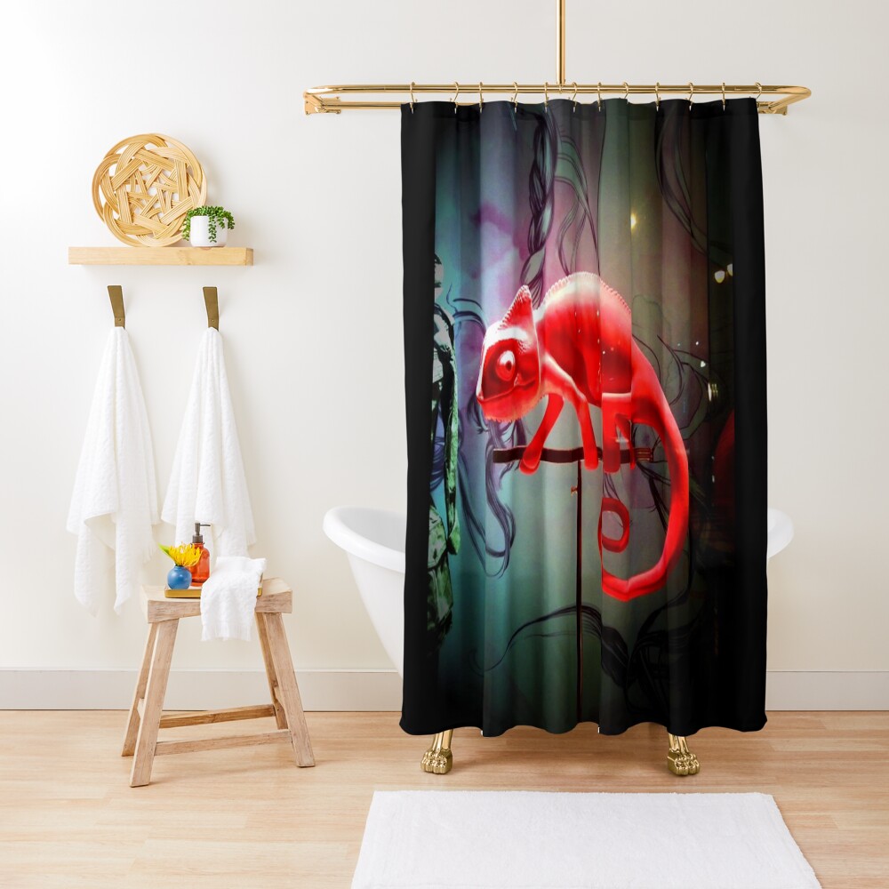 Item preview, Shower Curtain designed and sold by squidcode.