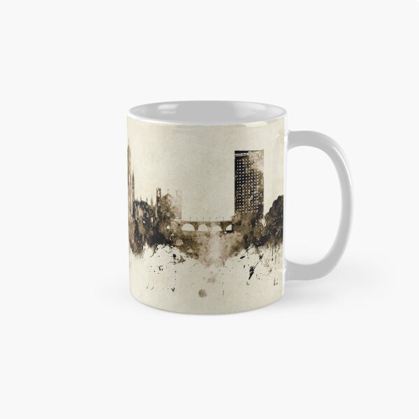 Item preview, Valladolid Spain Skyline designed and sold by ArtPrints.