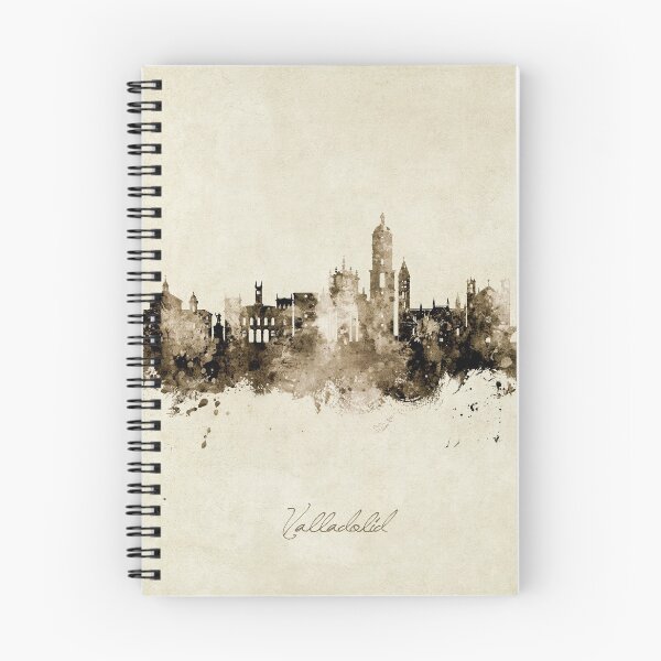 Item preview, Valladolid Spain Skyline designed and sold by ArtPrints.