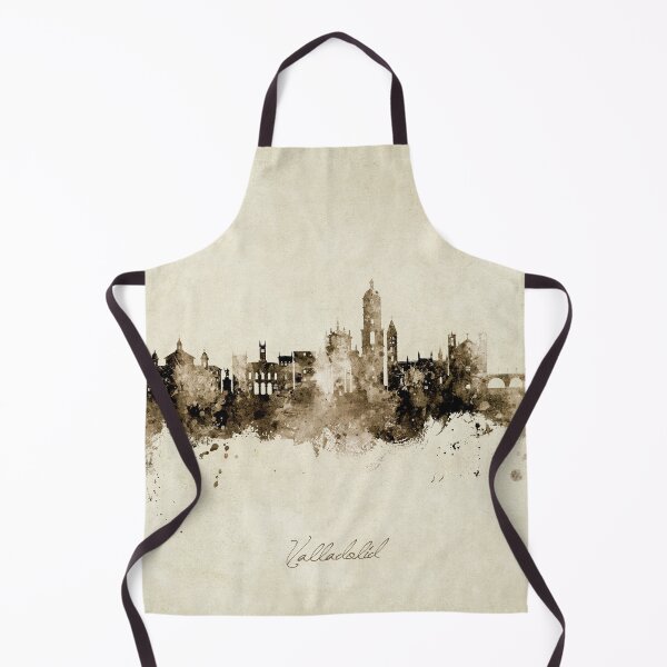 Item preview, Valladolid Spain Skyline designed and sold by ArtPrints.