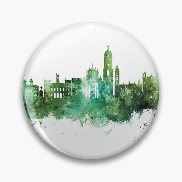 Item preview, Valladolid Spain Skyline designed and sold by ArtPrints.