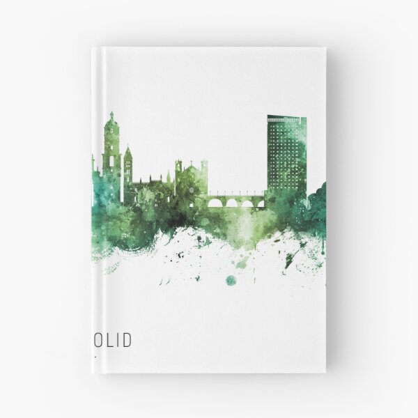 Item preview, Valladolid Spain Skyline designed and sold by ArtPrints.