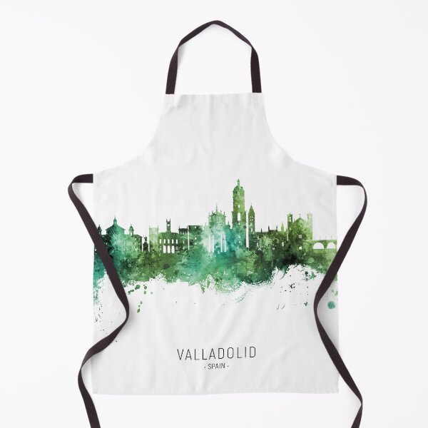 Item preview, Valladolid Spain Skyline designed and sold by ArtPrints.