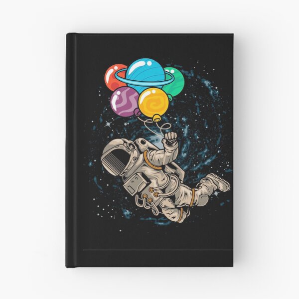 Item preview, Astronaut Floating in Space Using Planet Balloon designed and sold by Peekonet.