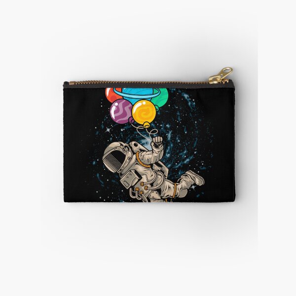 Item preview, Astronaut Floating in Space Using Planet Balloon designed and sold by Peekonet.