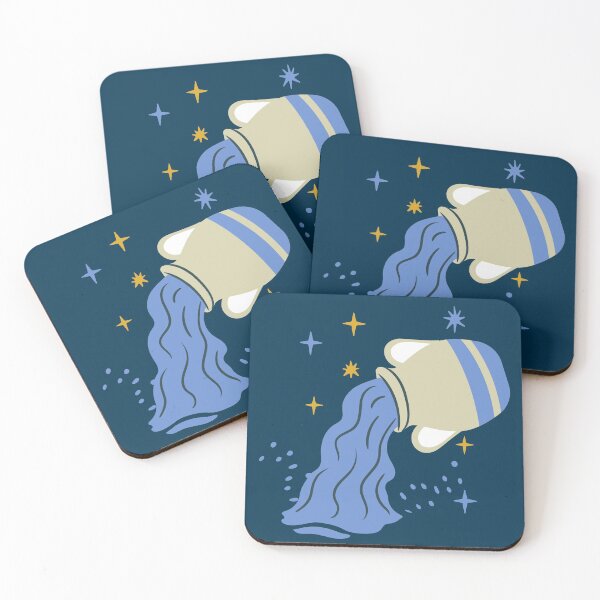 Item preview, Aquarius Zodiac Sign designed and sold by hashtagFofa.