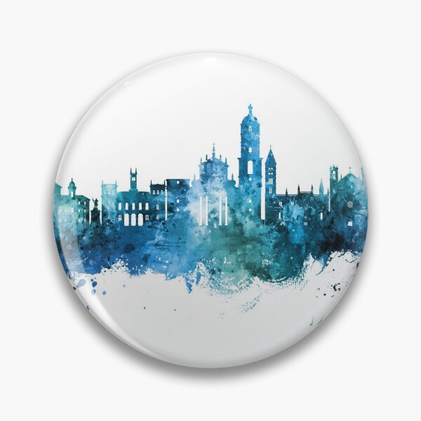 Item preview, Valladolid Spain Skyline designed and sold by ArtPrints.