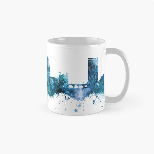 Item preview, Valladolid Spain Skyline designed and sold by ArtPrints.