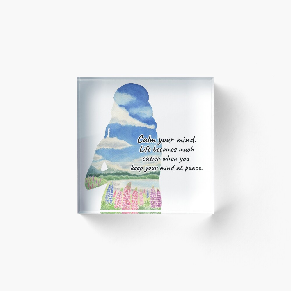 Item preview, Acrylic Block designed and sold by YuNikDraw.