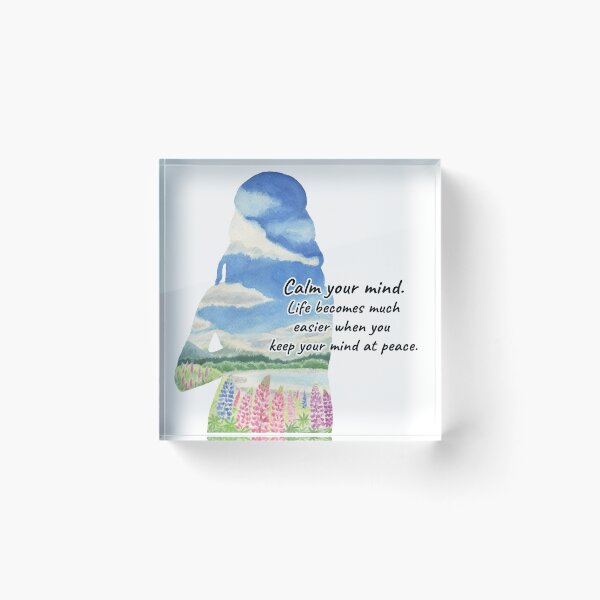 Item preview, Calm your mind designed and sold by YuNikDraw.