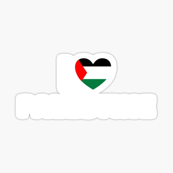 Love Palestine Save Palestine Sticker